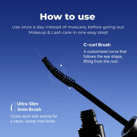EPAIS Eyelash Serum application demonstration