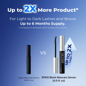 EPAIS Eyelash Serum in lifestyle setting on vanity