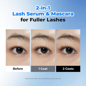 EPAIS Eyelash Serum with black soybean and charcoal ingredients