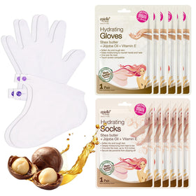 Epielle Hydrating Hand & Foot Masks packaging front view