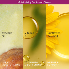 Epielle Moisturizing Hand & Foot Masks in a spa setting