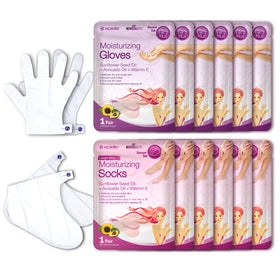 Epielle Moisturizing Hand & Foot Masks packaging front view