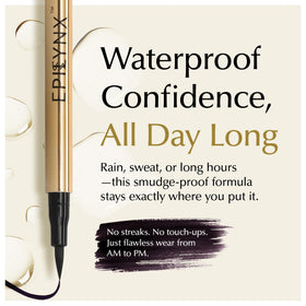 EPILYNX Liquid Eyeliner Dark Purple felt tip close-up