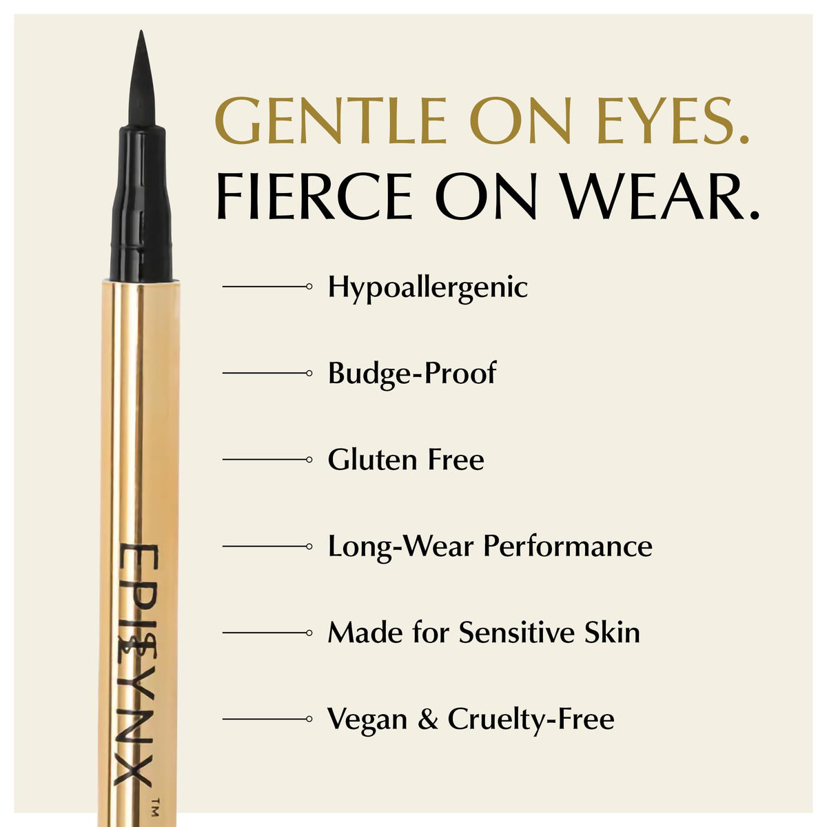 EPILYNX Liquid Eyeliner Dark Purple swatch
