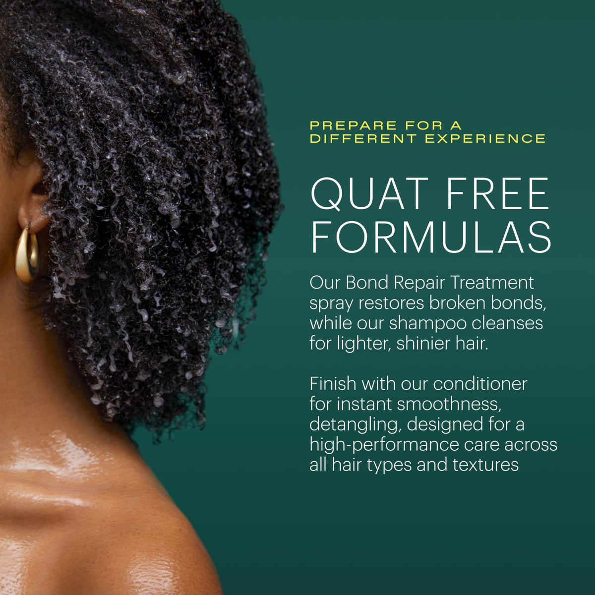 epres Bond Repair Hair Care System in a stylish bathroom setting