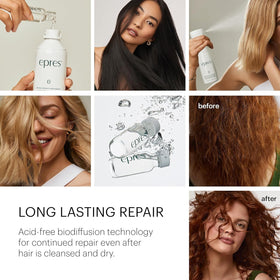 epres Bond Repair Hair Care System packaging side view