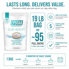 Epsoak Epsom Salt for foot soak