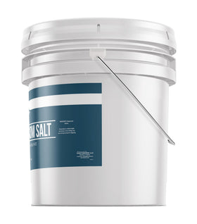 Epsom Salt dissolving in warm bath water