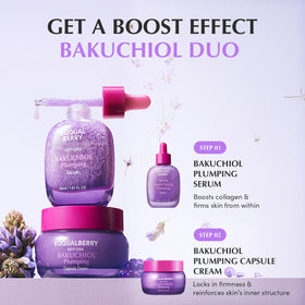 EQQUALBERRY Bakuchiol Plumping Face Serum 30ml packaging details