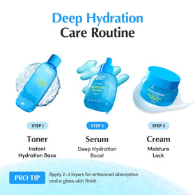 EQQUALBERRY Hyaltoin Flooding Smoothie Serum with fresh fruits