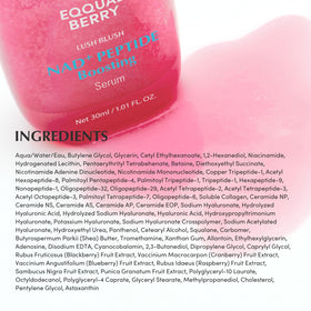 EQQUALBERRY NAD+ Peptide Serum back view