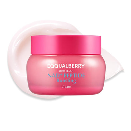 EQQUALBERRY NAD+ Peptide support Cream front view 50ml