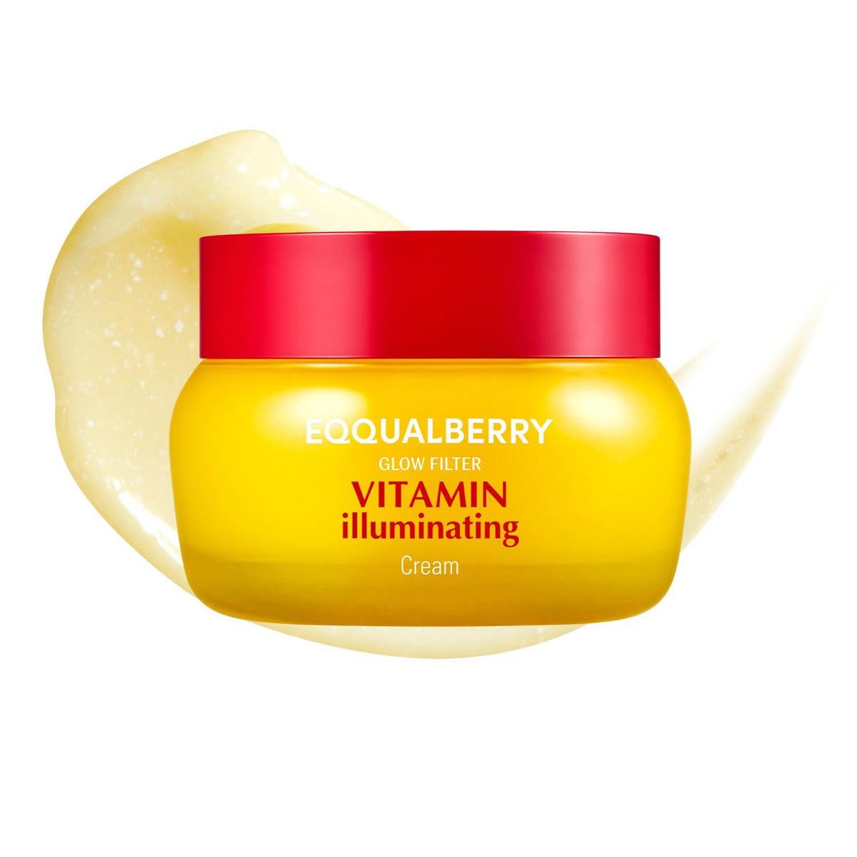 EQQUALBERRY Vitamin Illuminating Cream front view with packaging