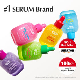EQQUALBERRY Vitamin Illuminating Serum bottle close-up