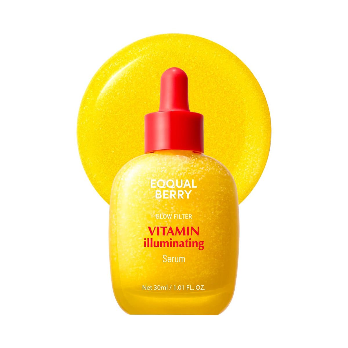 EQQUALBERRY Vitamin Illuminating Serum front view with packaging