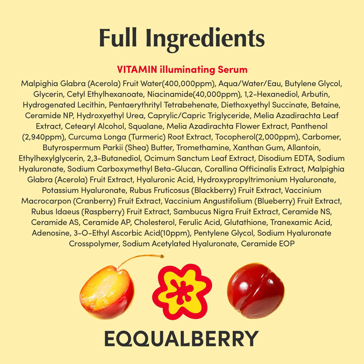 EQQUALBERRY Vitamin Illuminating Serum lifestyle scene