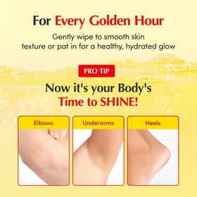 EQQUALBERRY Vitamin Illuminating Toner application on skin