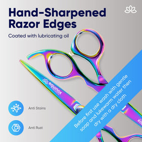 Equinox Hair Scissors in pristine packaging with protective seal