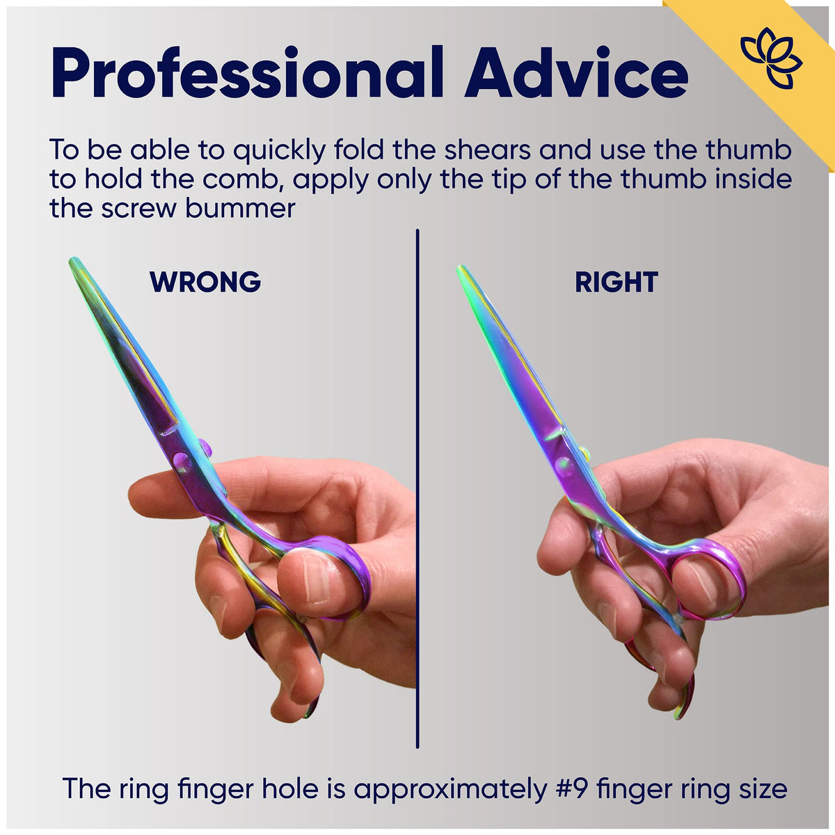Equinox Hair Scissors with lubricating oil for maintenance