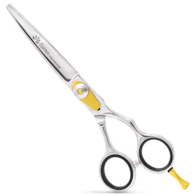 Equinox International Hair Scissors 6.5 inch front view with stainless steel finish