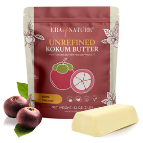 era of nature Kokum Butter Raw 16 oz front view