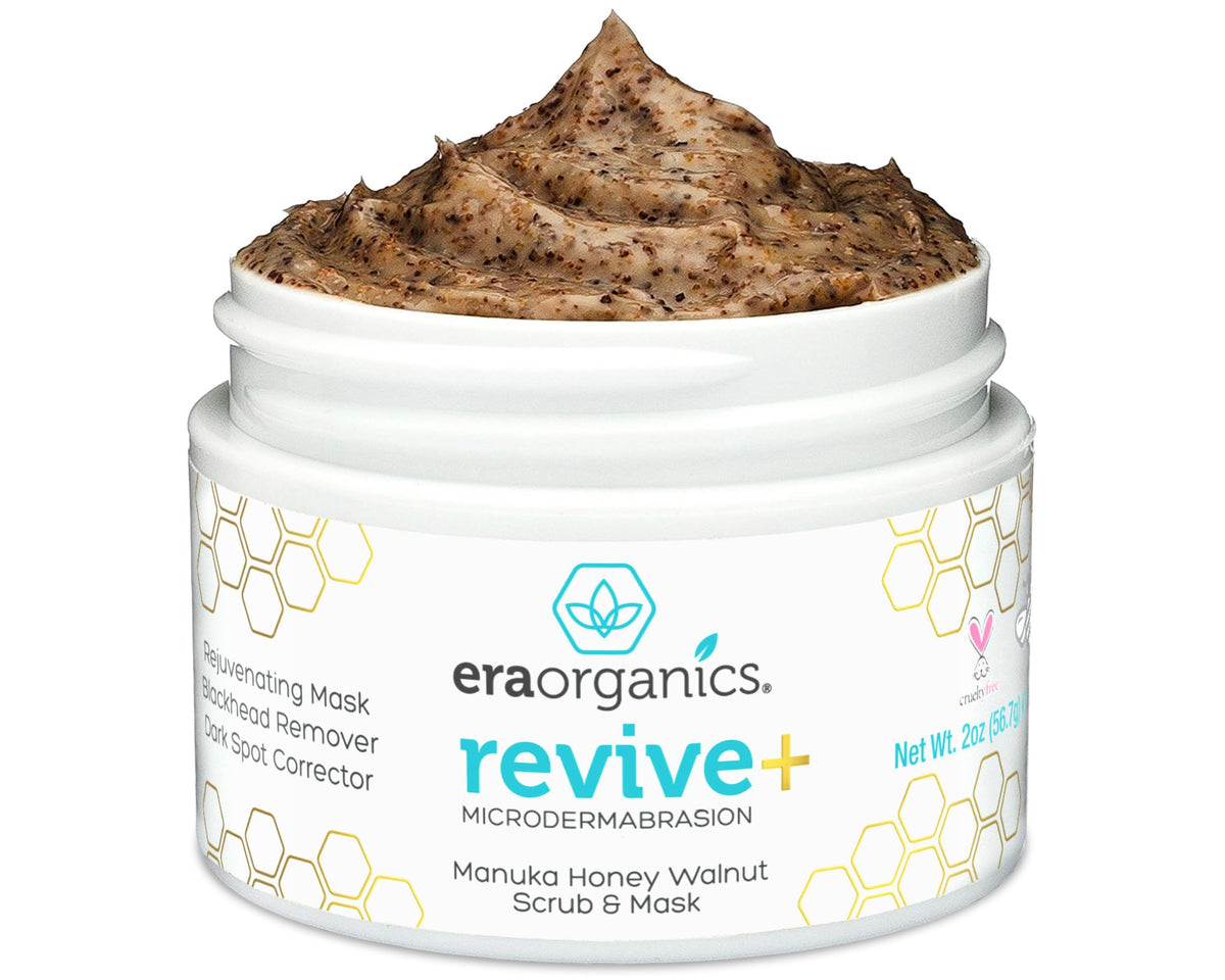 Era Organics Manuka Honey Exfoliating Facial Scrub 82g front view