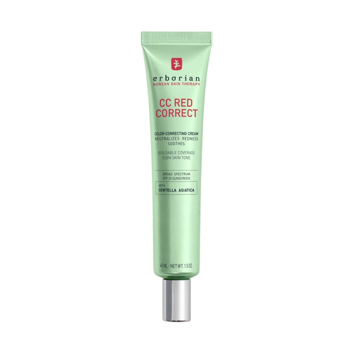 Erborian CC Red Correct green colour corrector front view 1.5 oz
