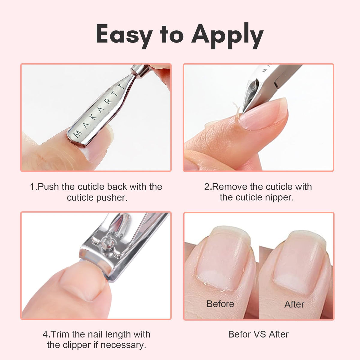 Ergonomic handle of the nail clipper
