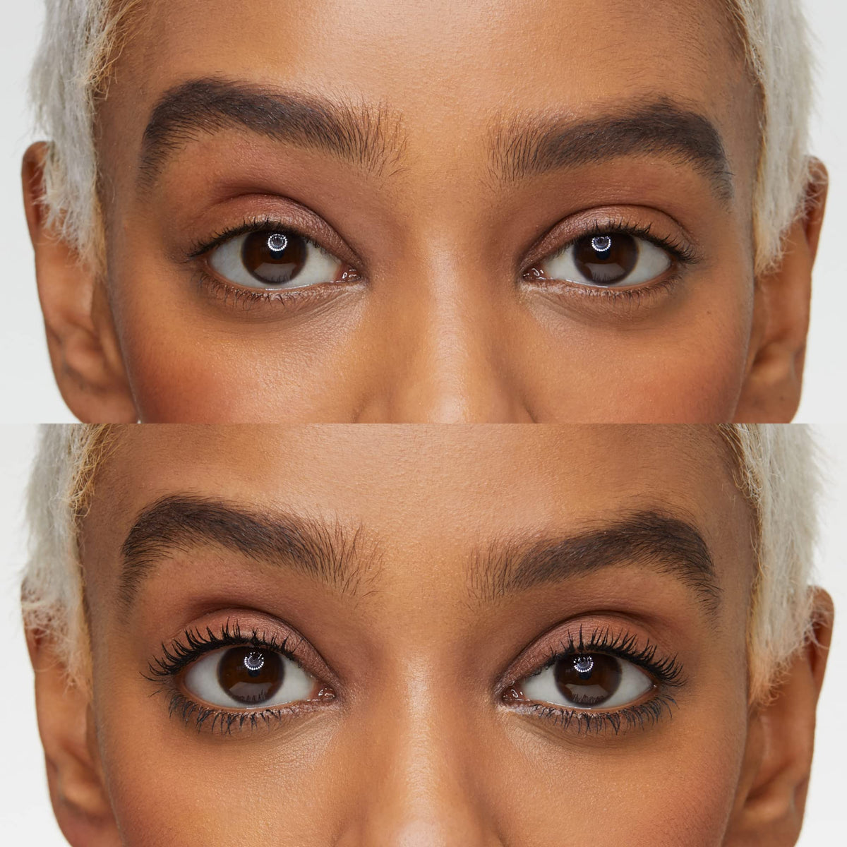 Essence I Love Extreme Volume Mascara application on lashes
