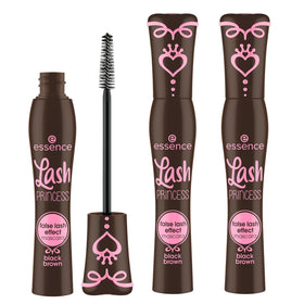Essence Lash Princess Mascara 3-Pack in brown, front view