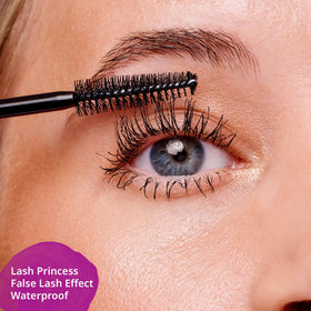 Essence Lash Princess Mascara applied on lashes