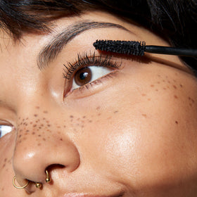 Essence Lash Princess mascara in makeup setup