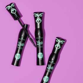Essence Lash Princess mascara texture on hand