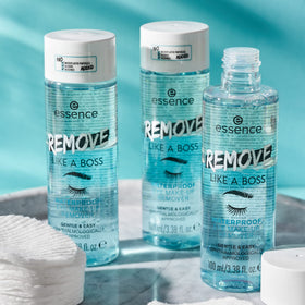 Essence Make-Up Remover bi-phase formula close-up