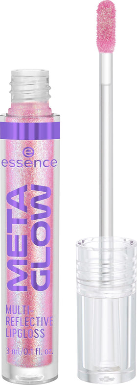 Essence Meta Glow Lip Gloss 03 Pink Vision front view