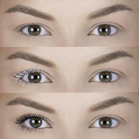 Essence Volume support Lash Primer with mascara application