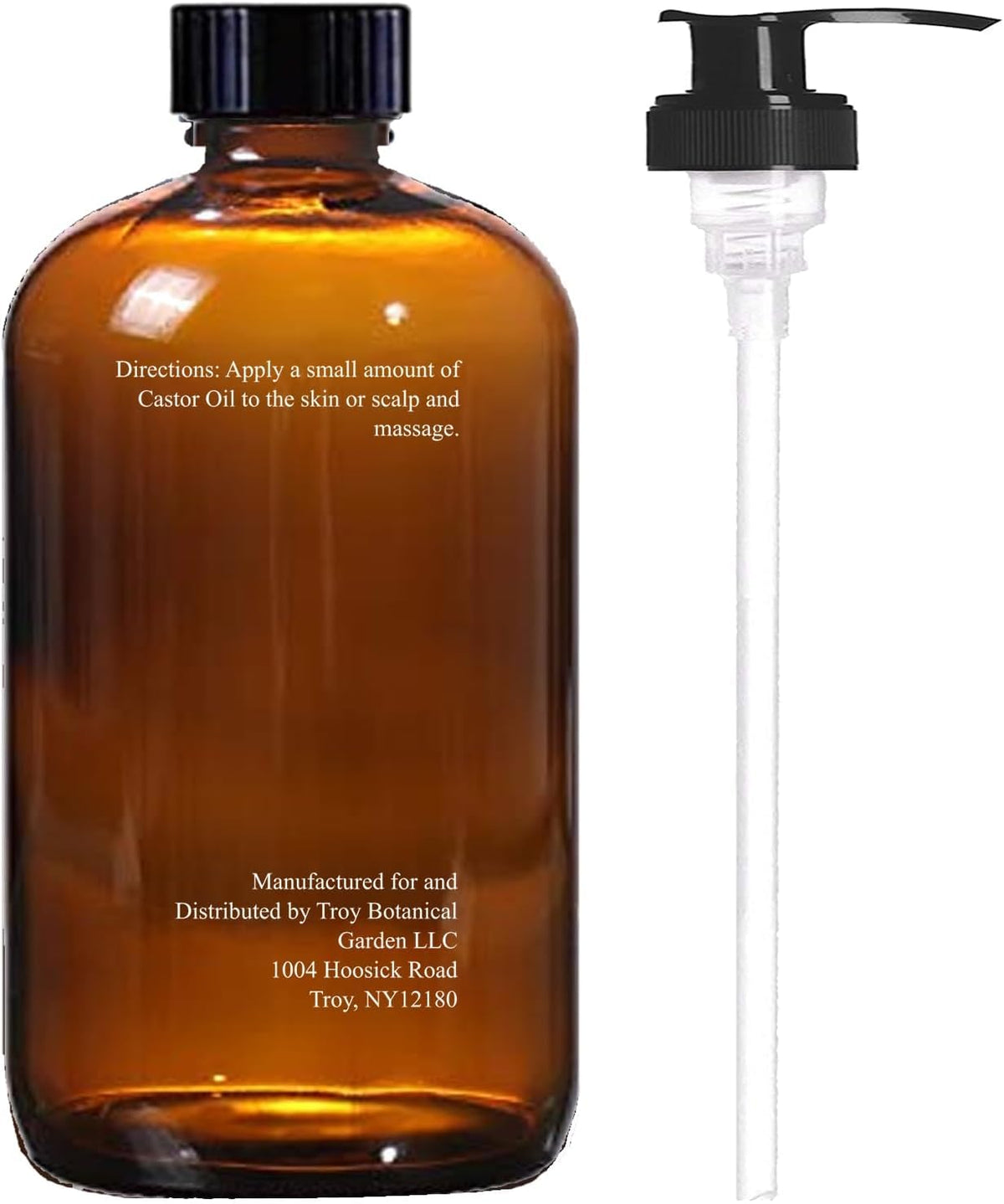 Essentially KateS Castor Oil pump top close-up