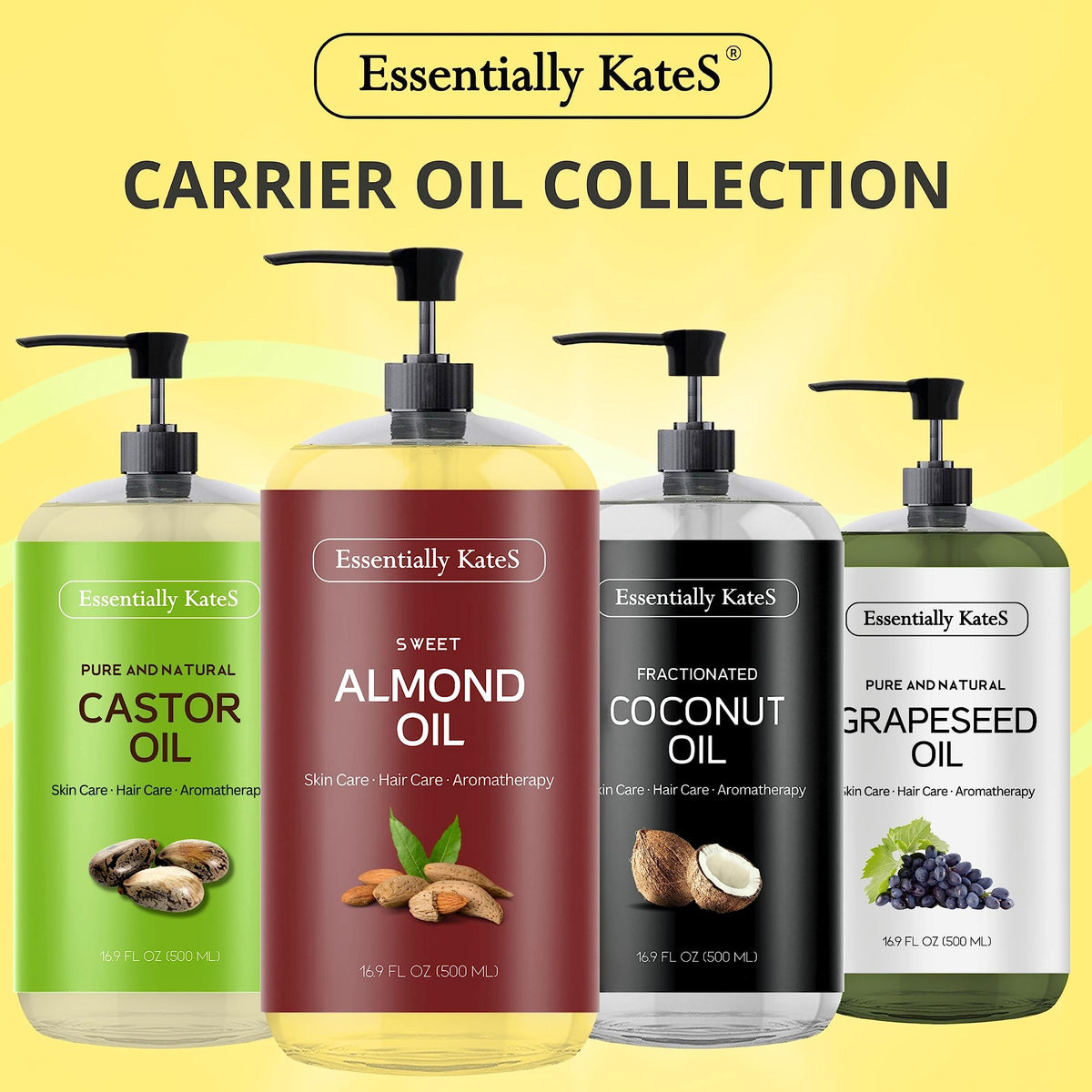 Essentially KateS Sweet Almond Oil texture on skin
