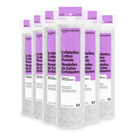 Essentials Exfoliating Cotton Rounds 600 Count front view