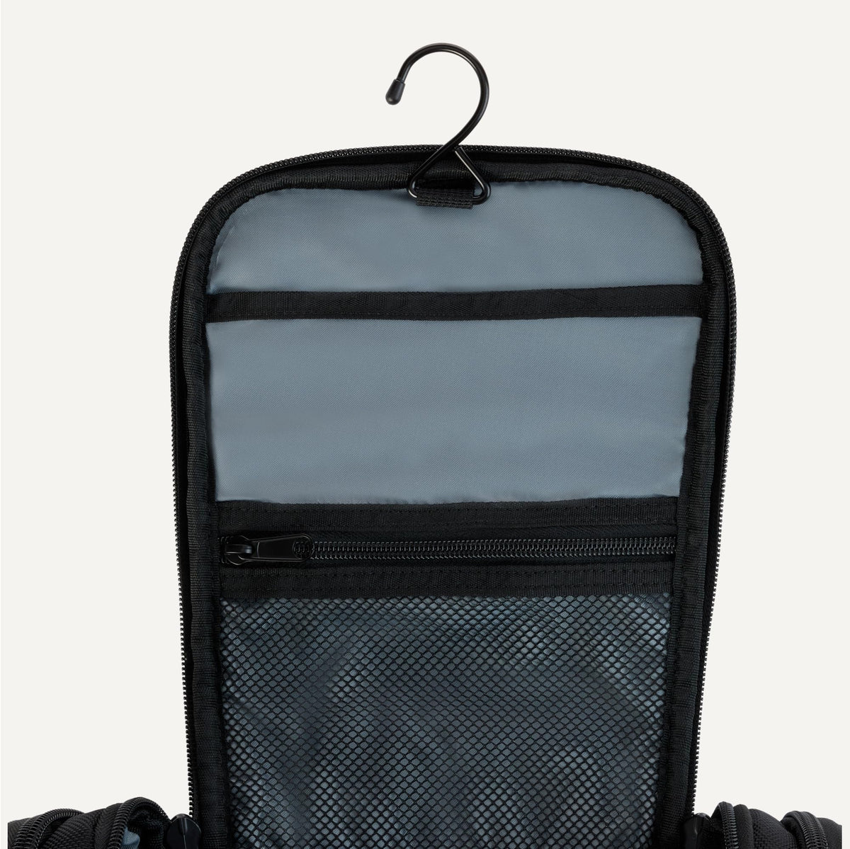 Essentials toiletry bag compact design with top handle