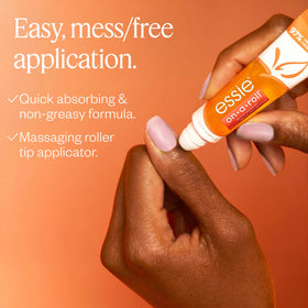 essie Apricot Cuticle Oil with other essie nail products
