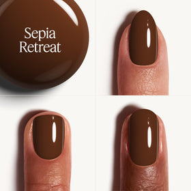 essie Boho Rodeo nail polish applied on nails