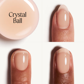 essie Crystal Ball nail polish applied on nails