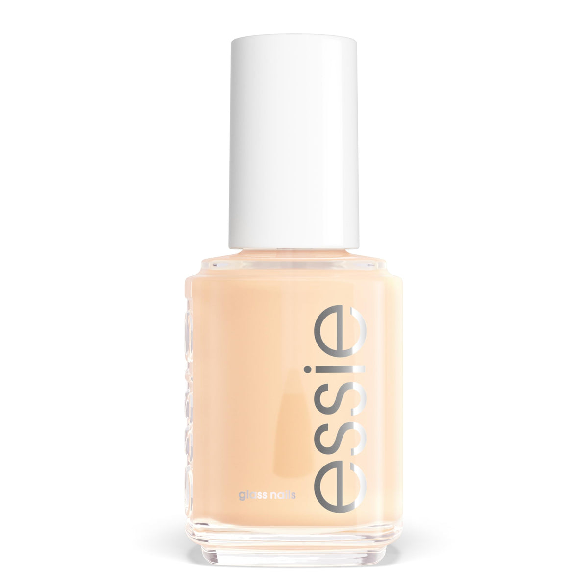 essie Crystal Ball translucent nude nail polish bottle front view