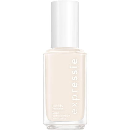 essie expressie Quick-Dry Nail Polish Daily Grind eggshell white front view