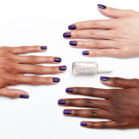 essie Expressie Quick Dry Nail Polish Iced Out Fx Filter angled brush