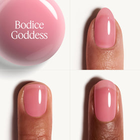 essie Gel Couture Bodice Goddess nail polish brush close-up