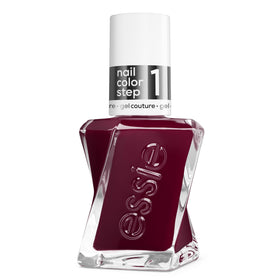 essie Gel Couture Clicks Red Nail Polish front view