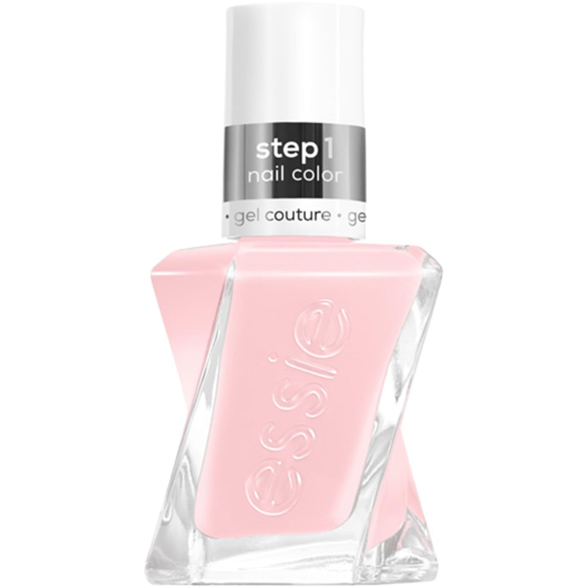essie Gel Couture Long-Lasting Nail Polish in Sheer Pink front view