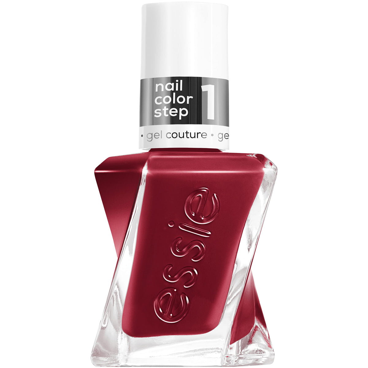 essie Gel Couture Long-Lasting Nail Polish Red 0.46 fl oz front view